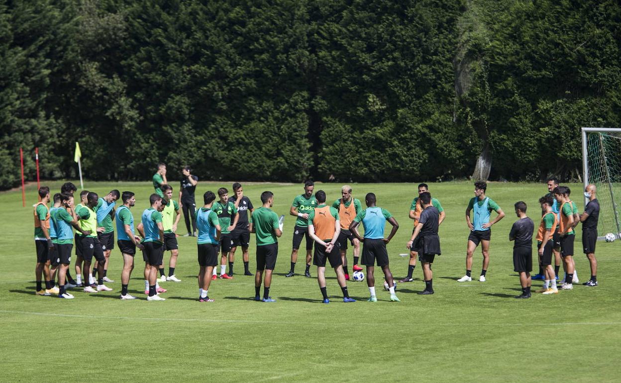 El Racing comienza esta semana el protocolo de entrenamiento que llevará a cabo durante la liga