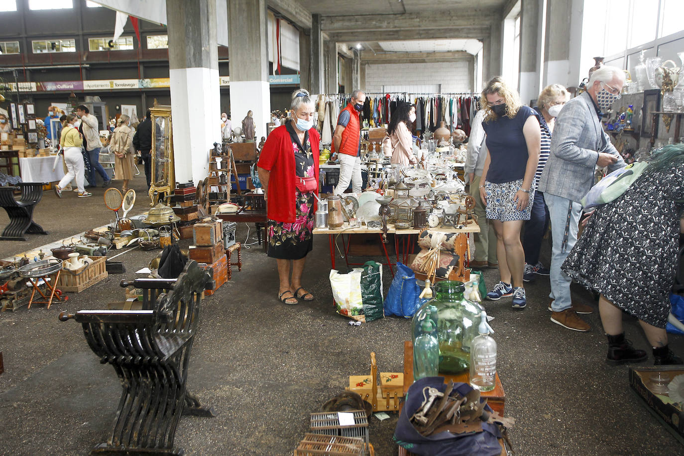 Fotos: Feria de Antigüedades de Torrelavega