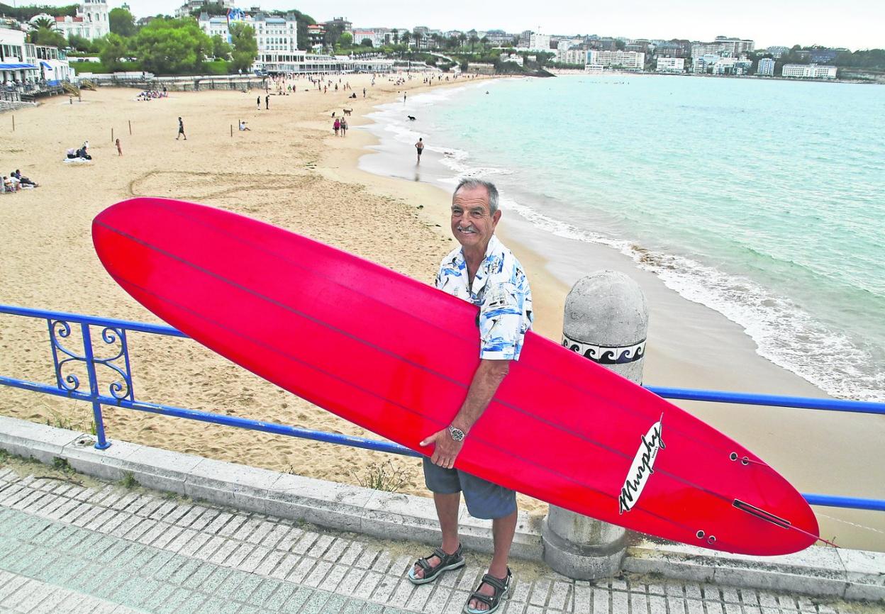 «Ya no surfeo, pero cada día acaricio mis tablas»