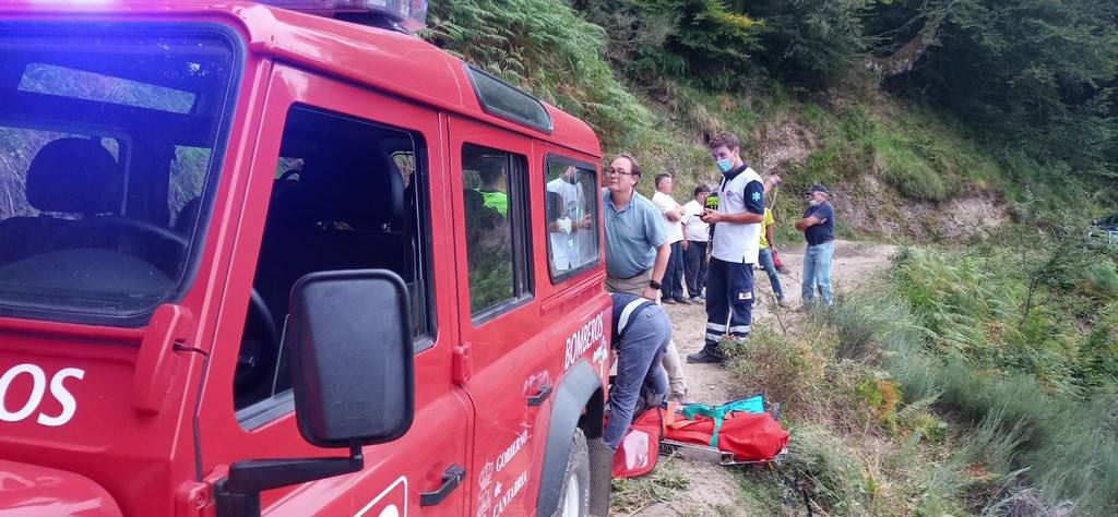 Fotos: Imágenes del accidente ocurrido en Liébana