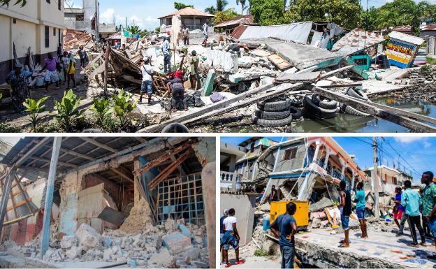 Imágenes del terremoto en Haití.