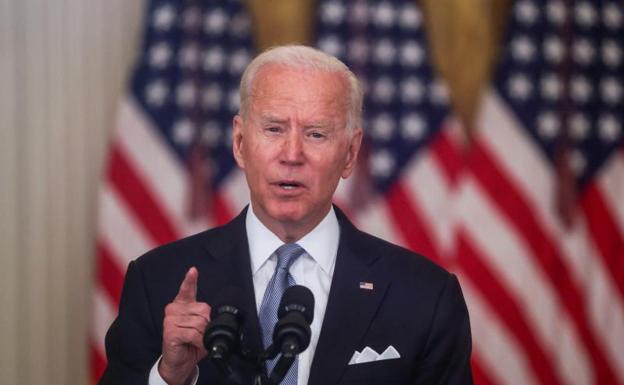 Biden advierte a los talibanes de una respuesta contundente en caso de ataque