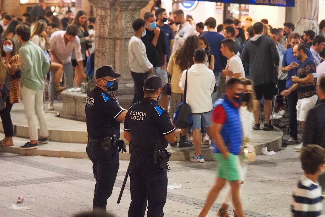 Fotos: Las imágenes de la primera noche sin toque de queda