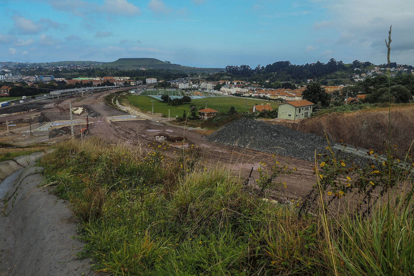 Fotos: Avanzan las obras del nudo