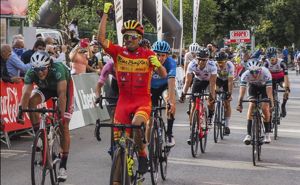 Benjamín Prades, ganador en Vioño