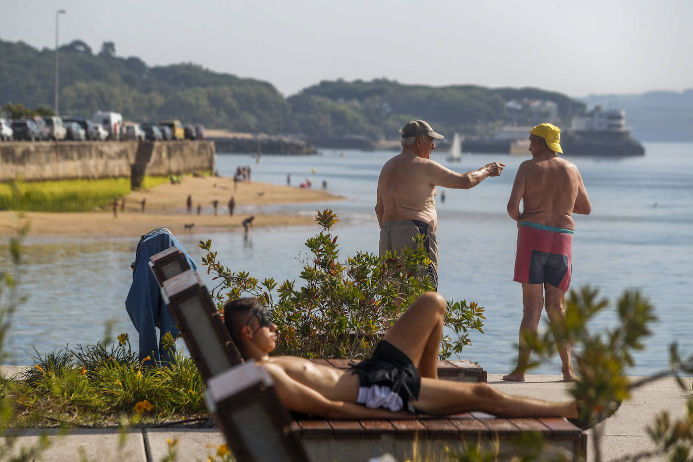 Fotos: Así ha sido la mañana de calor en Cantabria