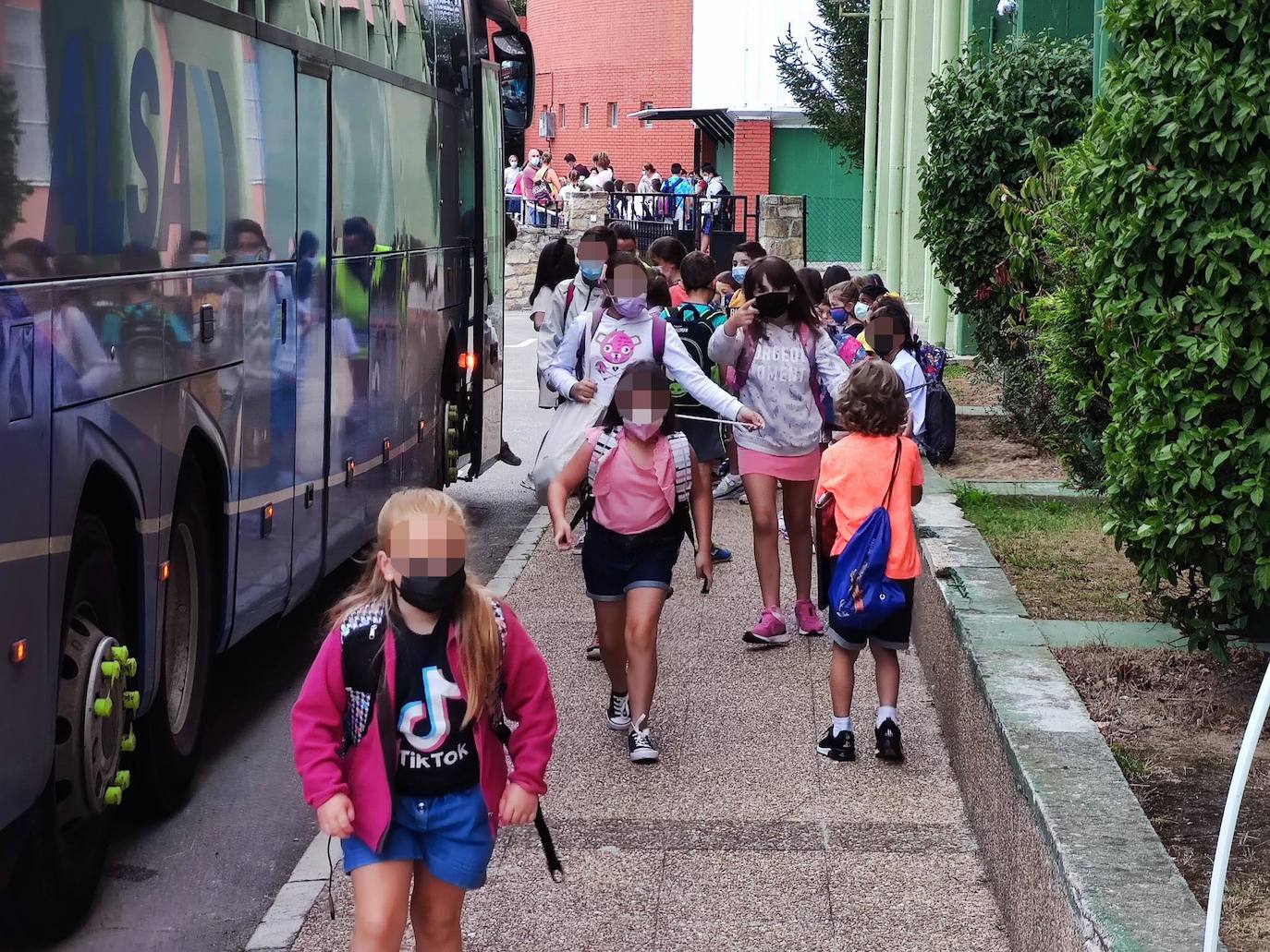 El CEIP Gerardo Diego, en Santa María de Cayón, es uno de los centros con más alumnado de todo Cantabria