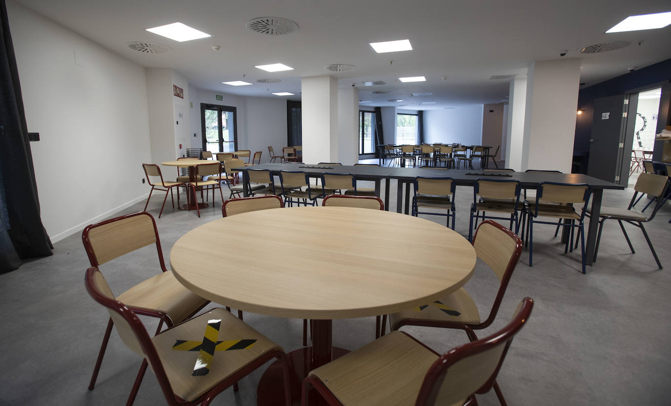 Fotos: Así es la nueva residencia de estudiantes de Santander