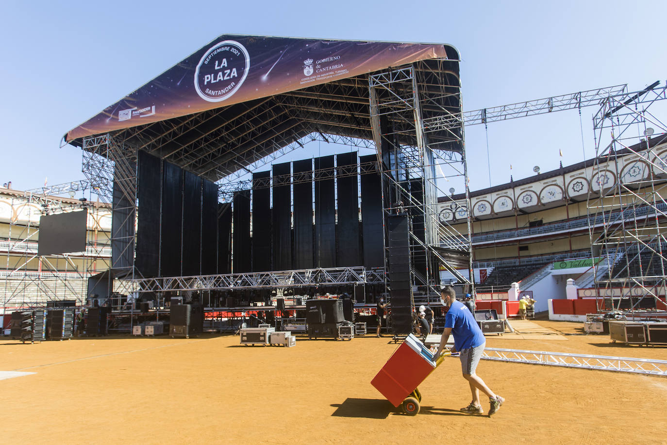 Fotos: Los conciertos vuelven a la Plaza de Toros