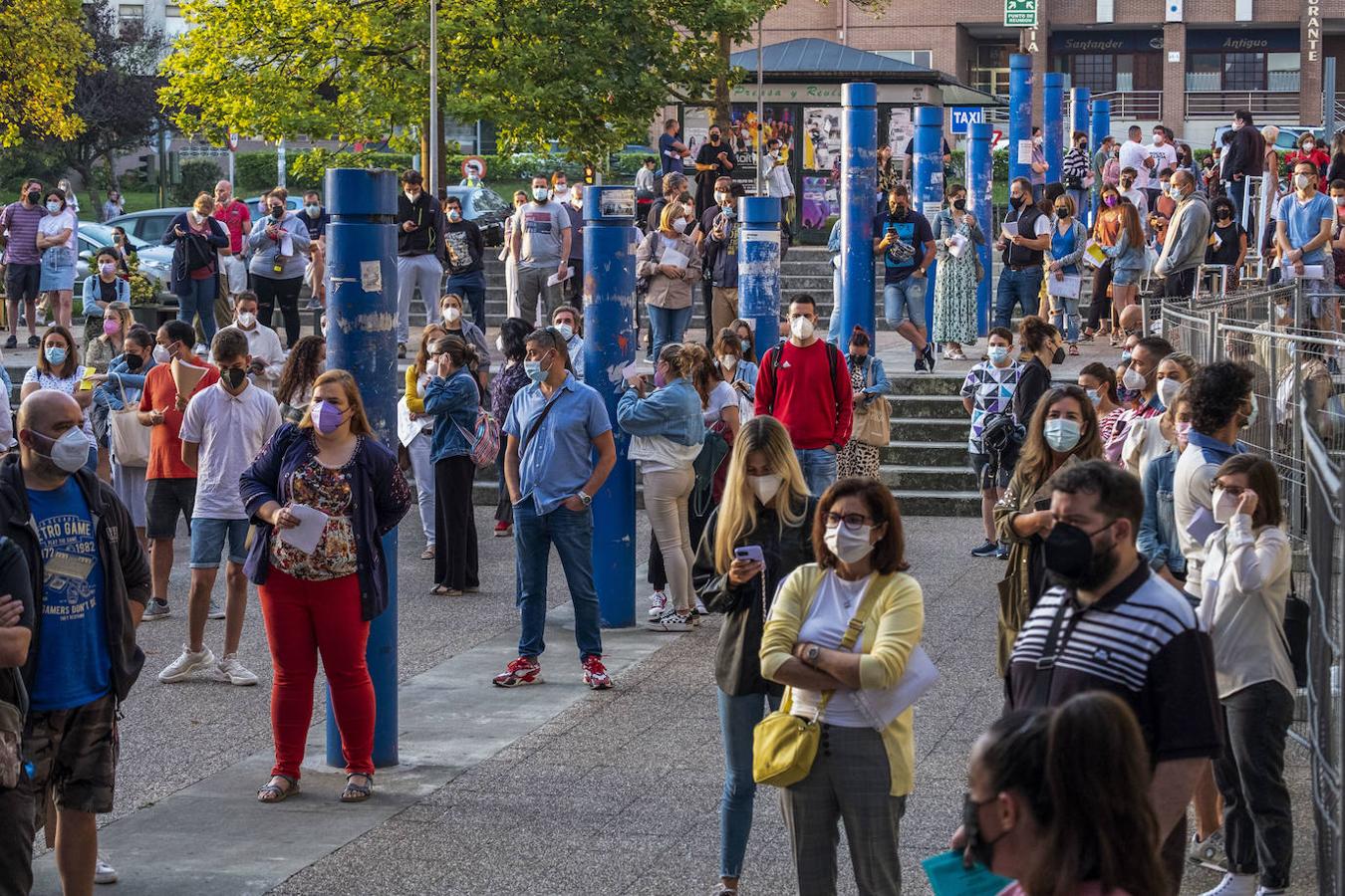 La convocatoria despertó el interés de miles de cántabros.