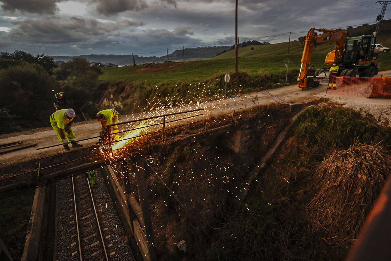 Fotos: Adiós al puente de Serdio