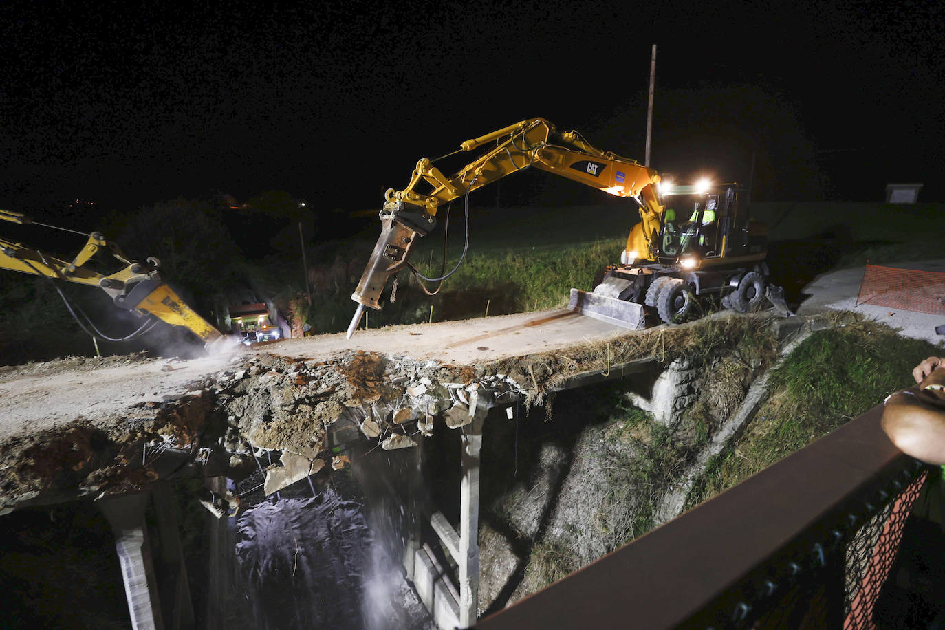 Fotos: Adiós al puente de Serdio