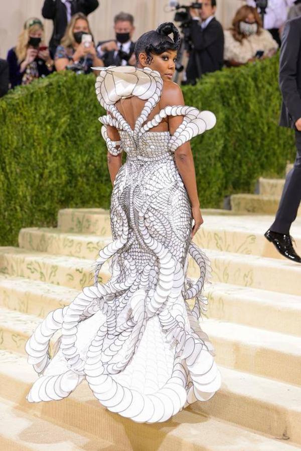 La actriz Gabrielle Union, de Iris Van Herpen.