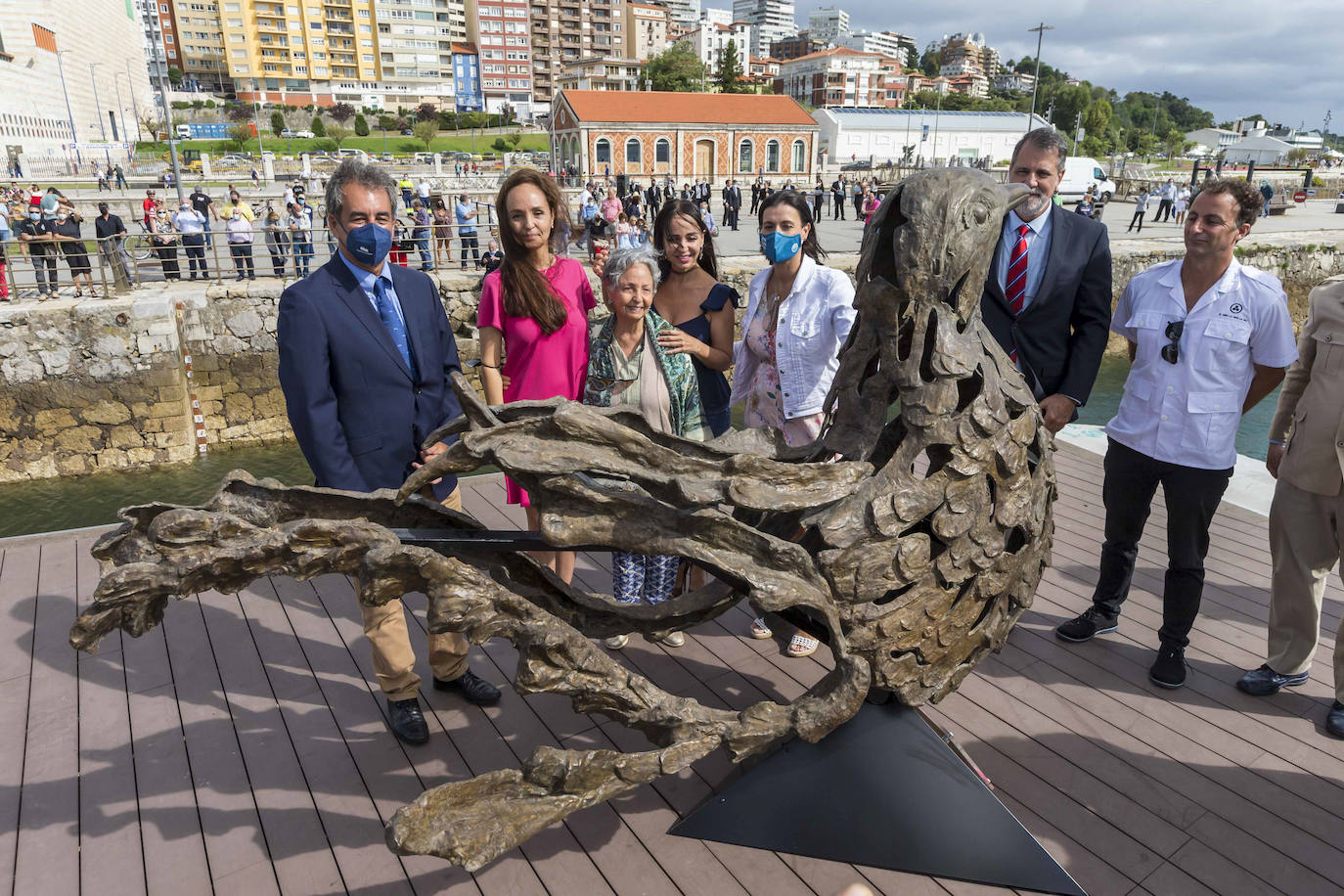 Fotos: Una paloma de la paz para Santander