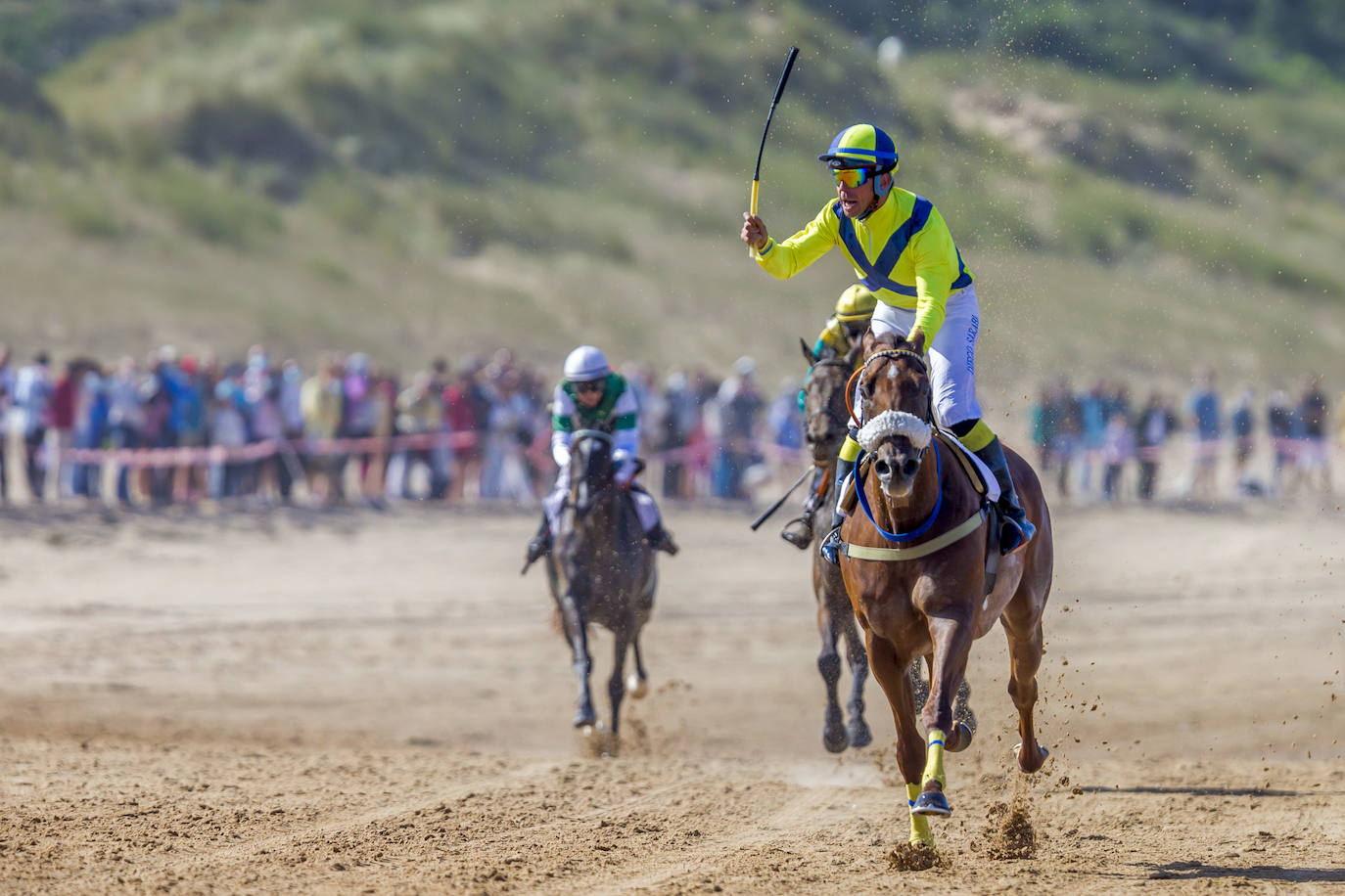 El cántabro sumó su décimo Gran Premio en la Playa de Loredo y también ganó la carrera de la Junta Vecinal. Sólo le superó Cristina Pérez en el Premio Gobierno de Cantabria