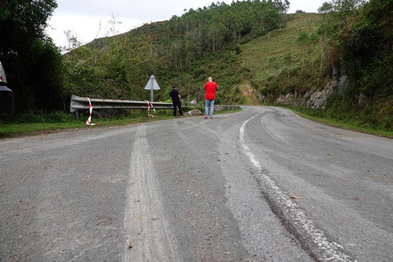 Lugar en el que han fallecido el piloto cántabro y su copiloto.