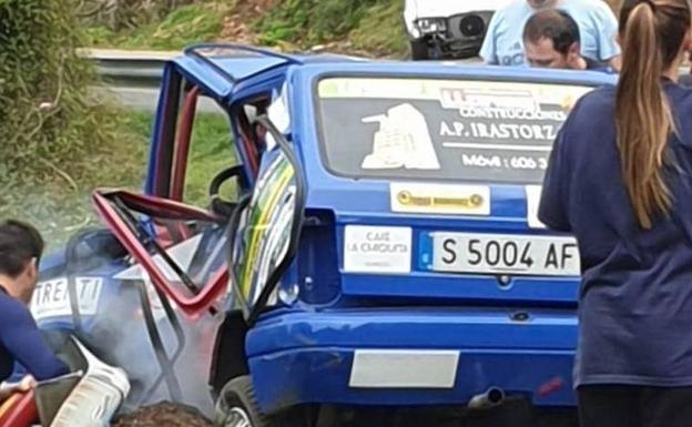 Un piloto cántabro y su copiloto fallecen en un accidente en el Rally de Llanes