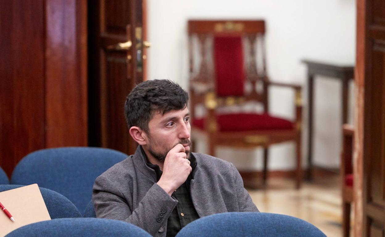 El concejal de Santander Alberto Torres, en el Ayuntamiento.