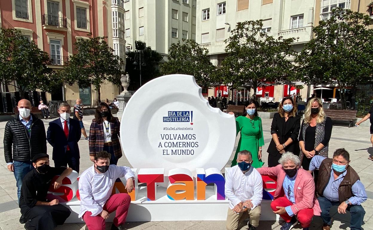 Santander celebrará el Día de la Hostelería con una escultura que rinde homenaje a bares y restaurantes