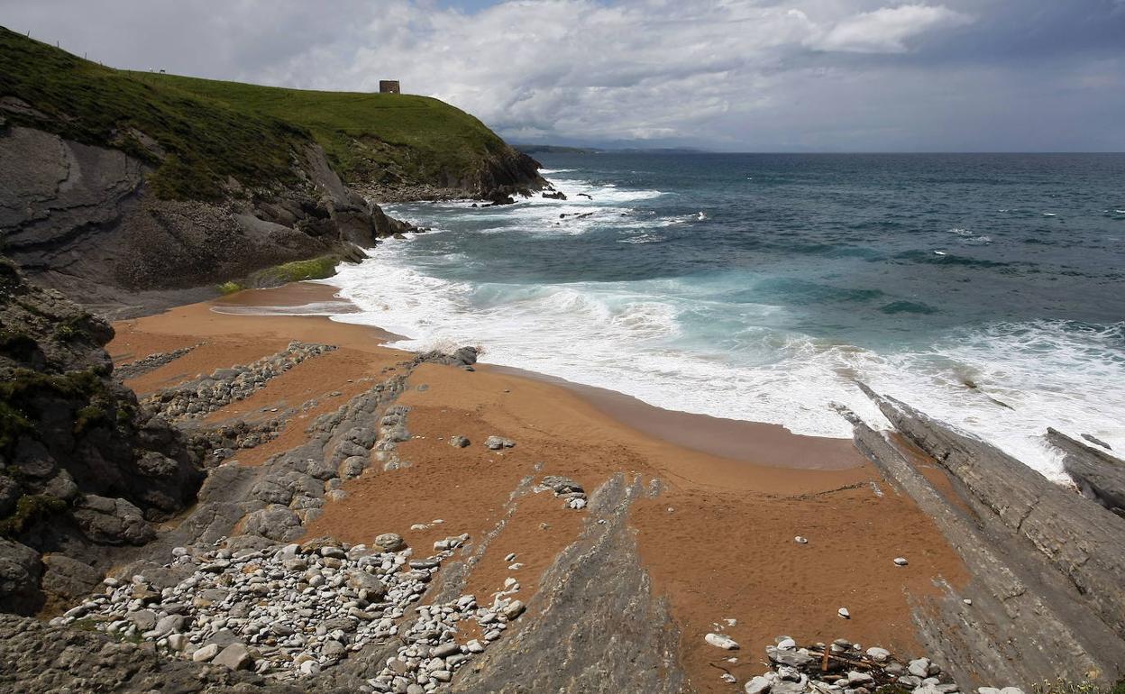 Vista de la playa de El Sable