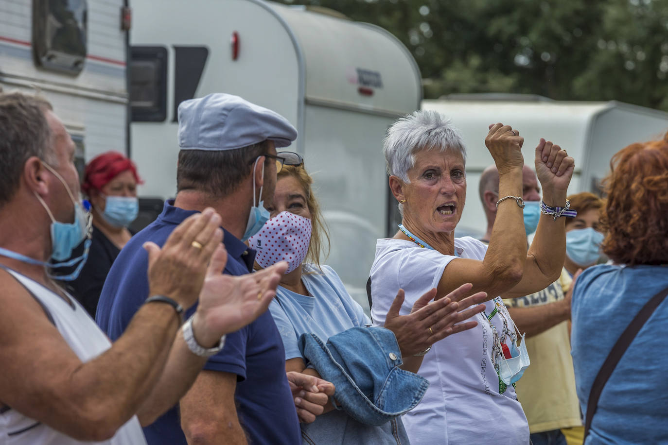 Fotos: Sonora protesta en el camping de Latas