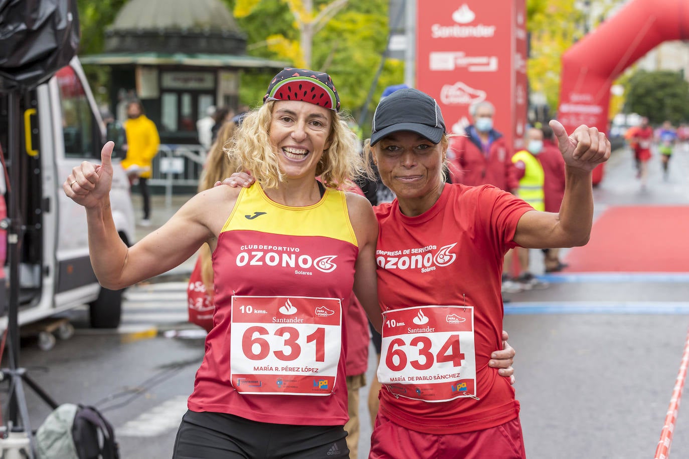 Fotos: Cientos de corredores acuden a la Media Maratón de Santander