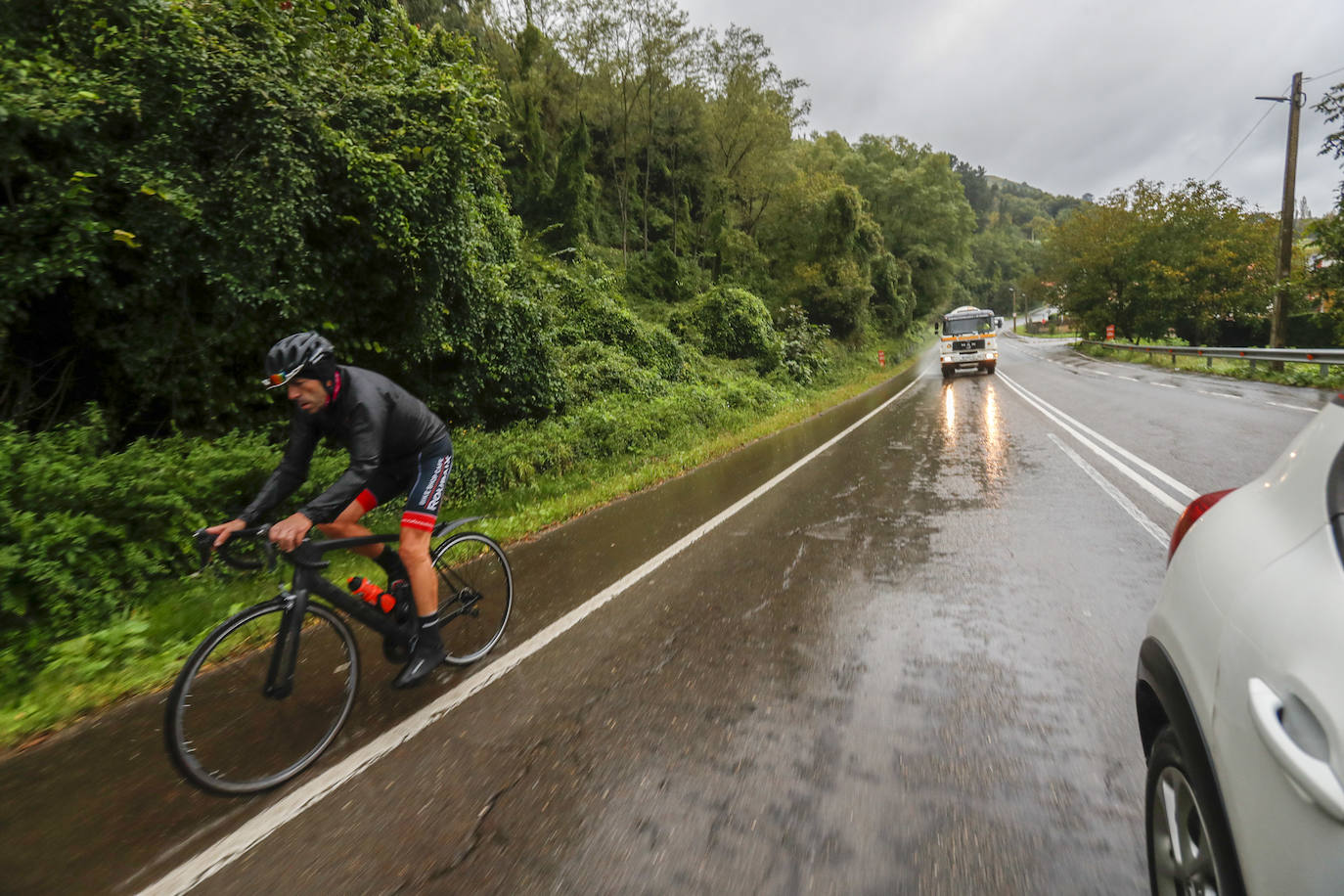 Una de las carreteras preferidas por los cicloturistas.