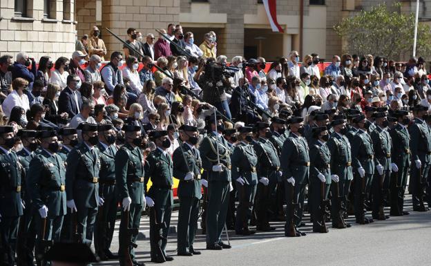 La Guardia Civil celebra su patrona destacando al cuerpo como «garantía de protección» durante la pandemia