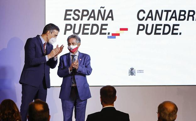 Revilla condiciona el apoyo del PRC a los PGE al soterramiento de las vías de Torrelavega y el AVE