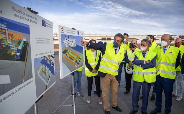 Arranca la transformación del Puerto con las obras de la estación de gas natural licuado