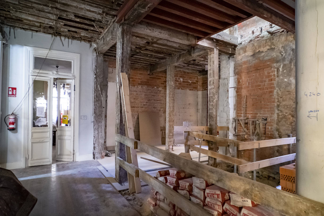 Fotos: Obras de reforma en el edificio del Club de Regatas