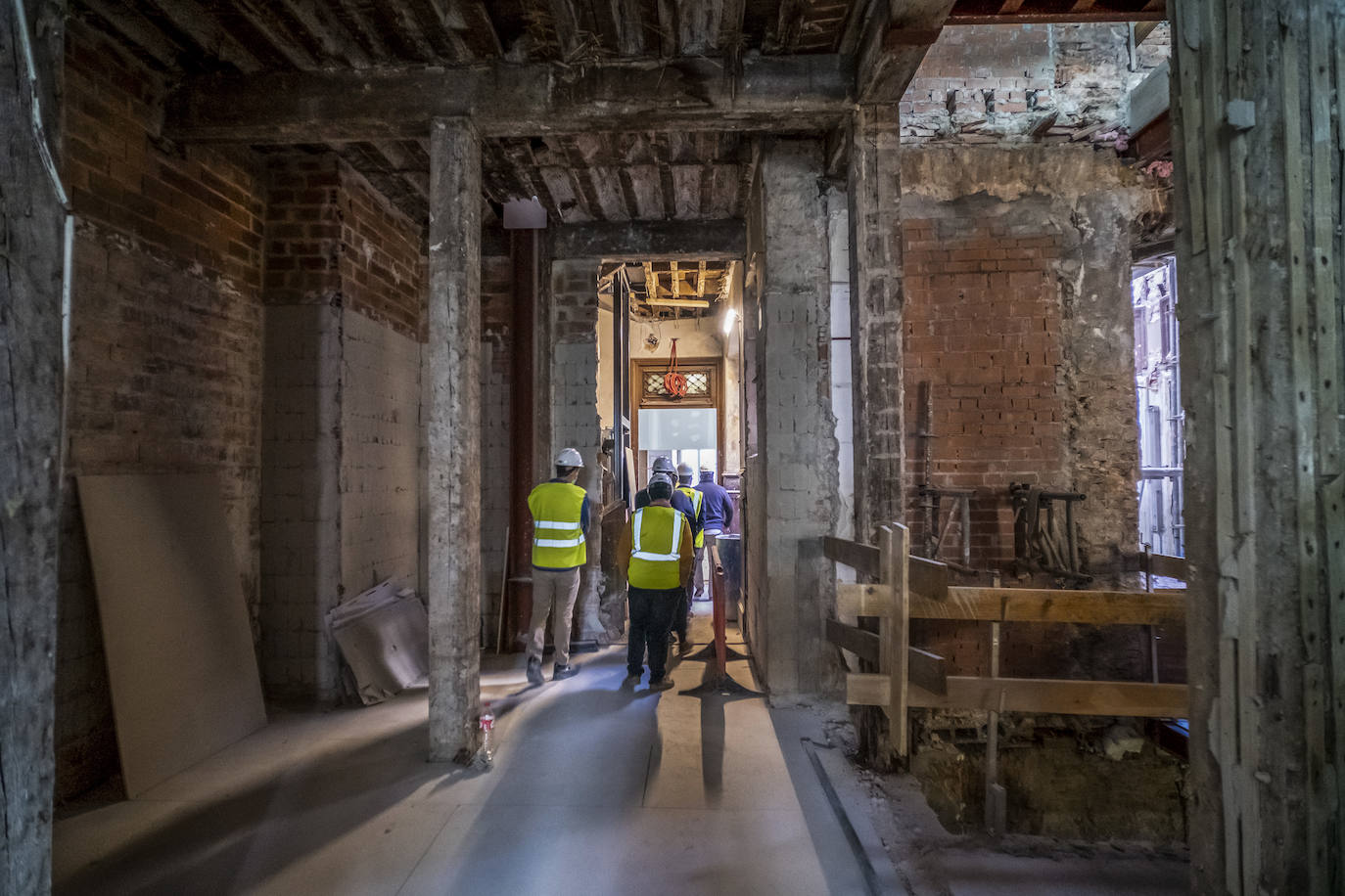 Fotos: Obras de reforma en el edificio del Club de Regatas