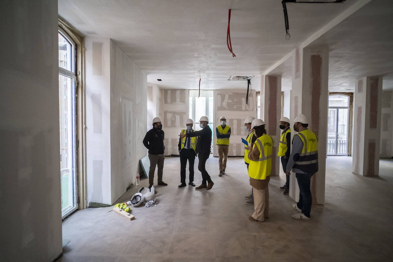 Fotos: Obras de reforma en el edificio del Club de Regatas