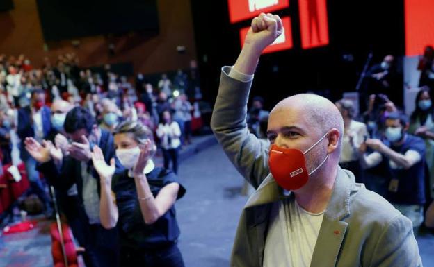 El secretario general de Comisiones Obreras (CCOO), Unai Sordo. 