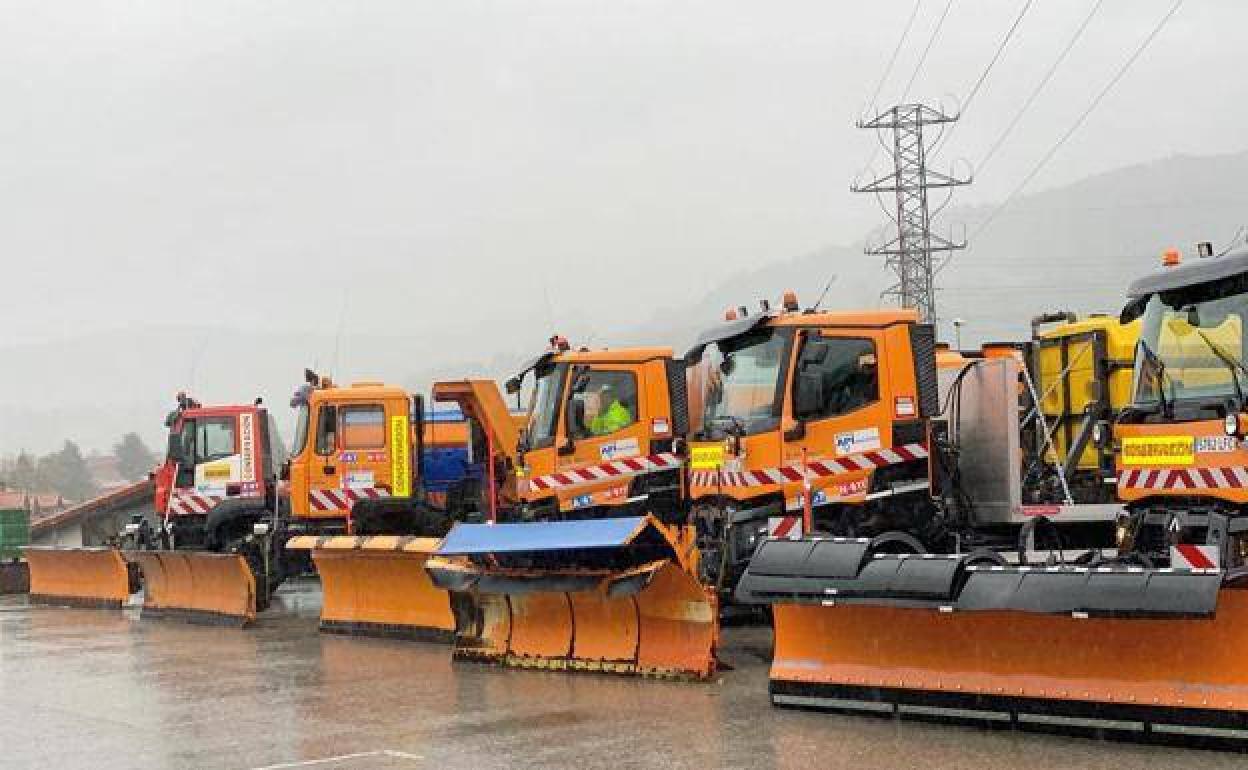 Cantabria tendrá 46 quitanieves y 16.000 toneladas de fundentes para el invierno