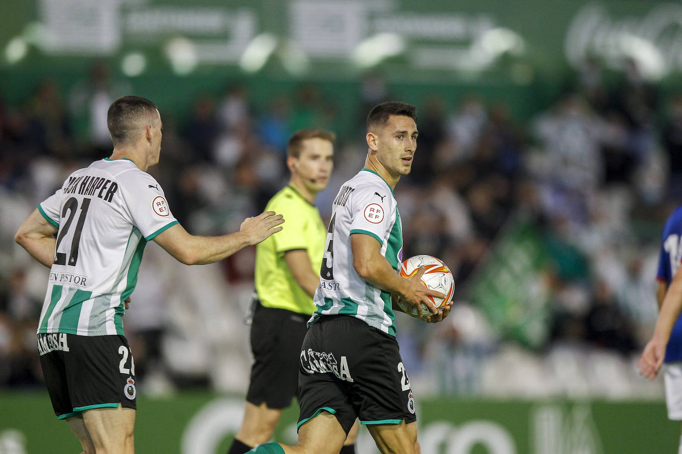 Fotos: Las imágenes del partido Racing-Leioa