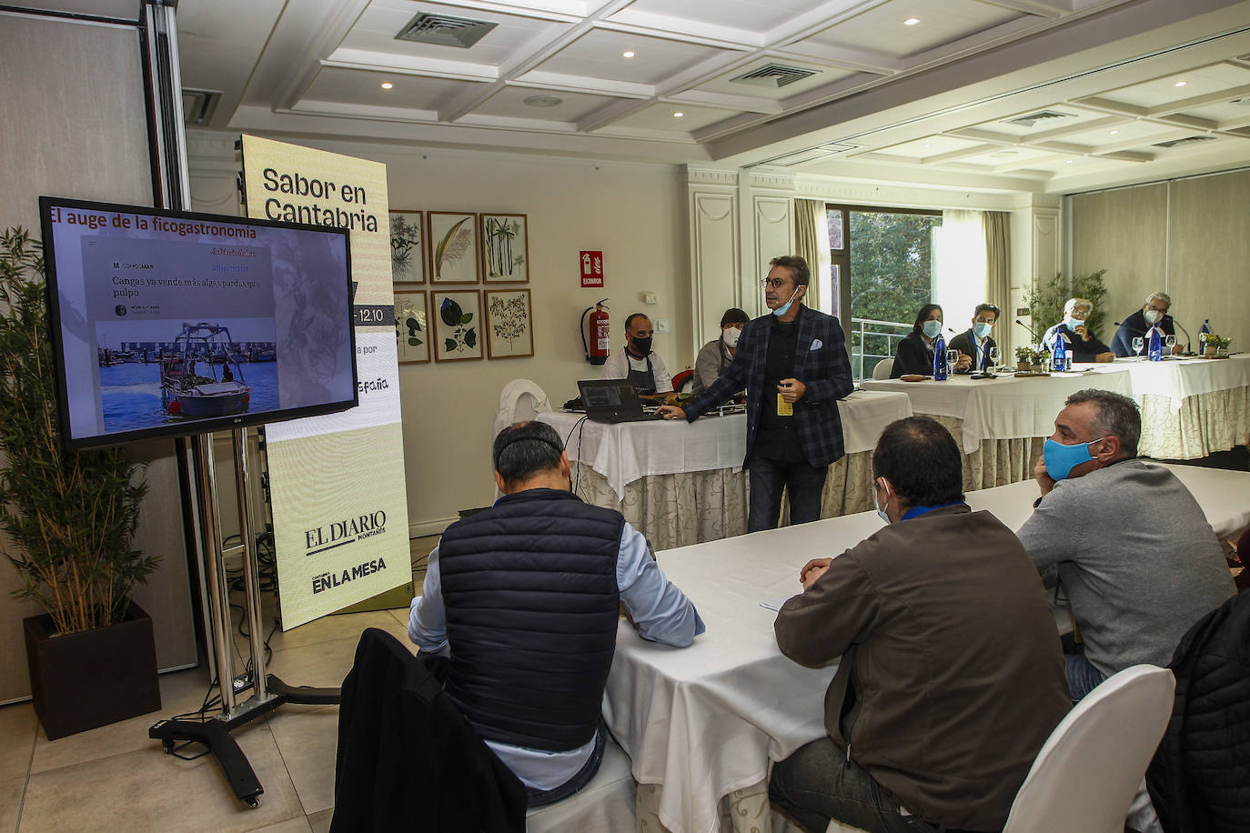 Fotos: Algas, anchoas y otras delicias de la tierra en Sabor en Cantabria