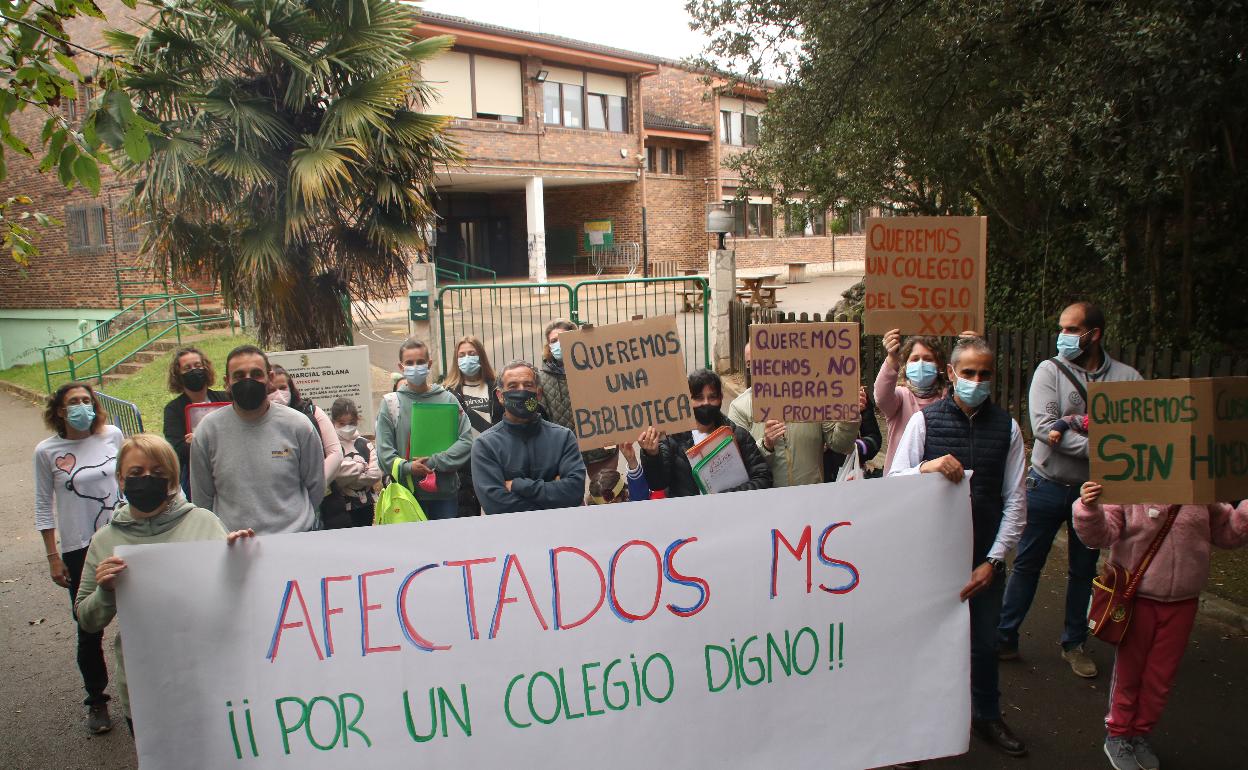 Algunas de las familias afectadas 