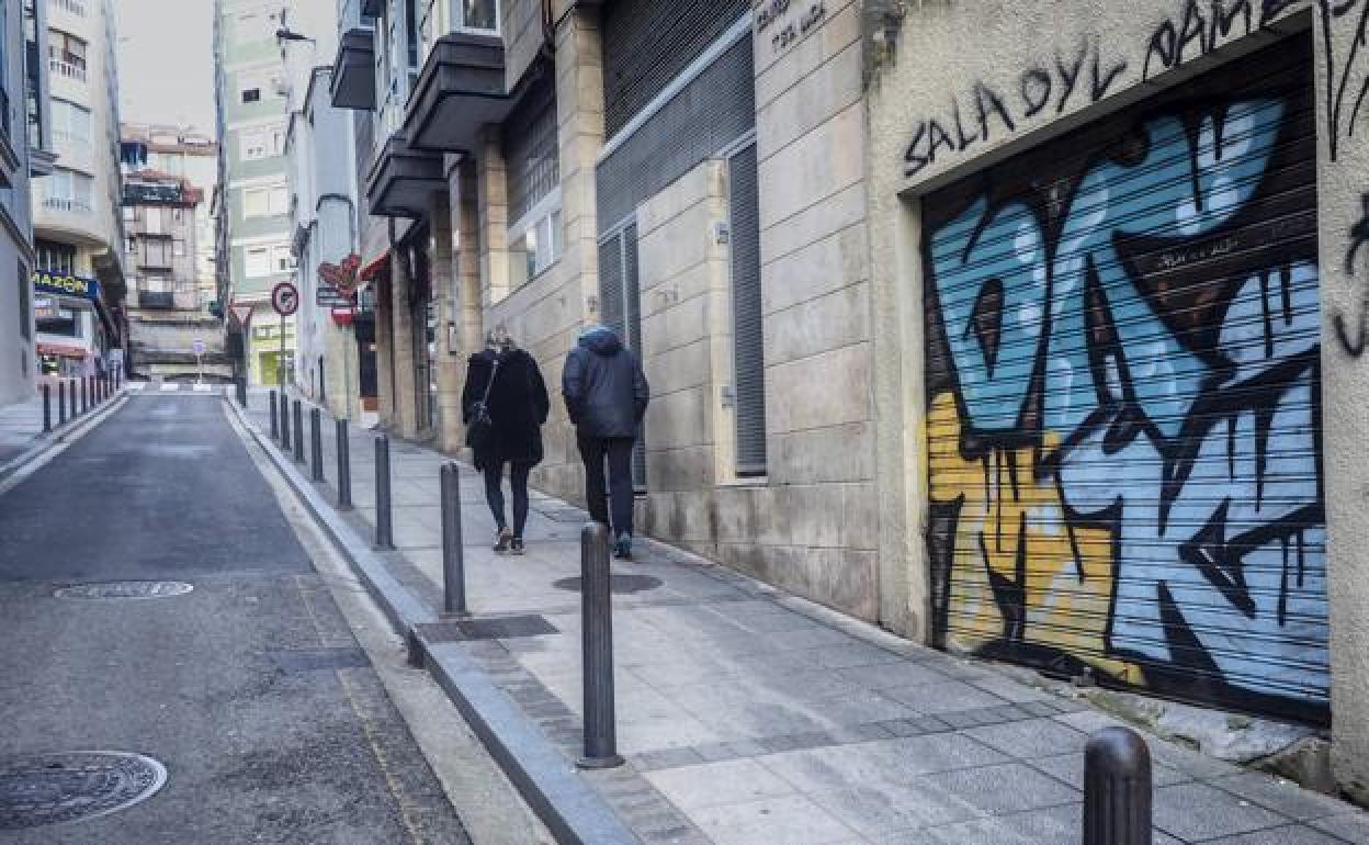 Imagen de la calle donde se produjo el apuñalamiento.