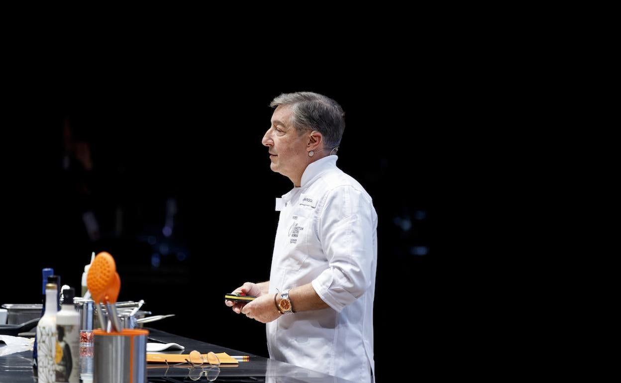 Joan Roca, durante su intervención de este miércoles en Gastronomika.