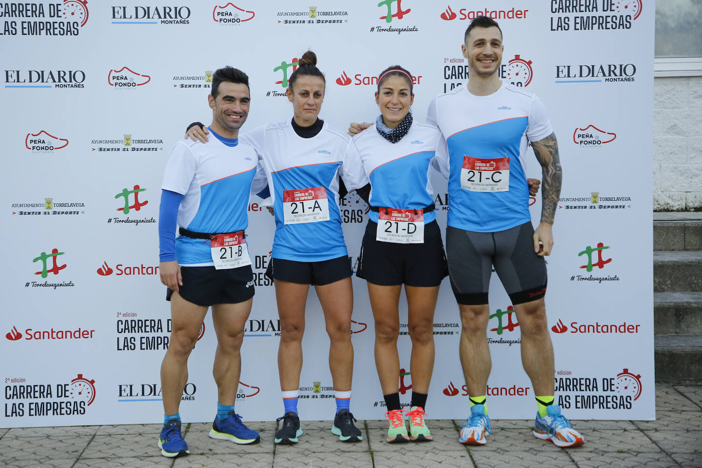 Atletas inscritos: Nuria Cubillas Henales, Emilio González Sánchez, Álvaro Salas Bustillo y Patricia García Boada