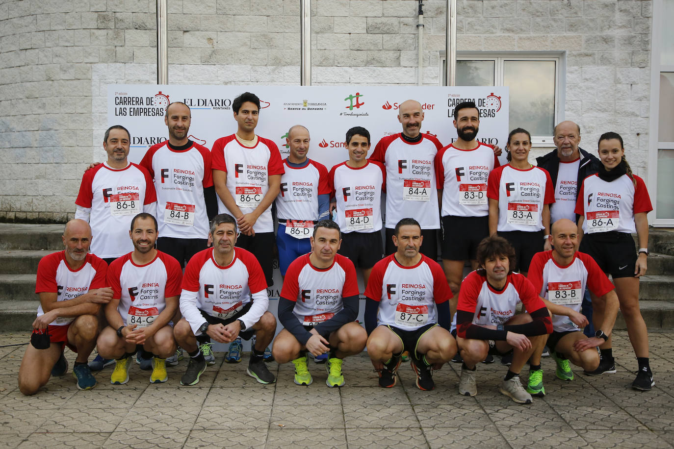 Atletas inscritos: Equipo 1: Valentín Serna Lanza, Alberto Ruiz Puente, José Merino Bárcena y Eduardo Zubizarreta Calderón. Equipo 2: María Ruiz Fernández, José Miguel Baz Iriarte, Alberto González Merino y Ignacio Muela Bustamante. Equipo 3: Julián Macho Serna, José Ignacio García Gutiérrez, Raúl De La Fuente Rasilla y Sergio Mesones Gutiérrez. Equipo 4: Cristina Gutiérrez Gómez, Emilio José Martínez San Miguel, Ricardo Moya Del Río y José Luis Cuevas Antón