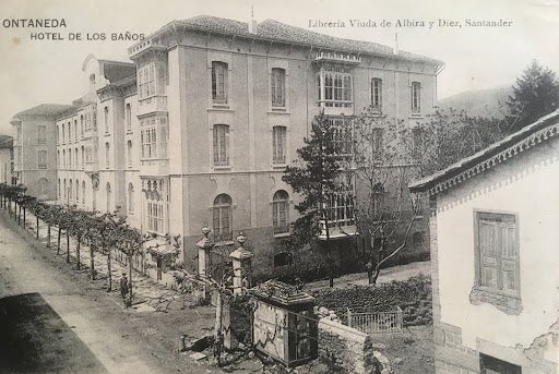 Antiguo balneario de Ontaneda.