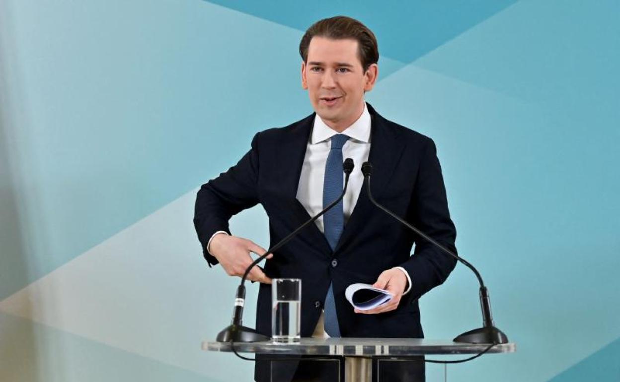 El austríaco Sebastian Kurz. 