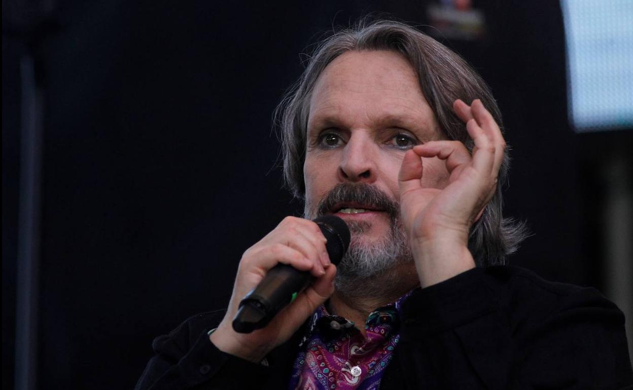 Miguel Bosé, en Guadalajara (México).