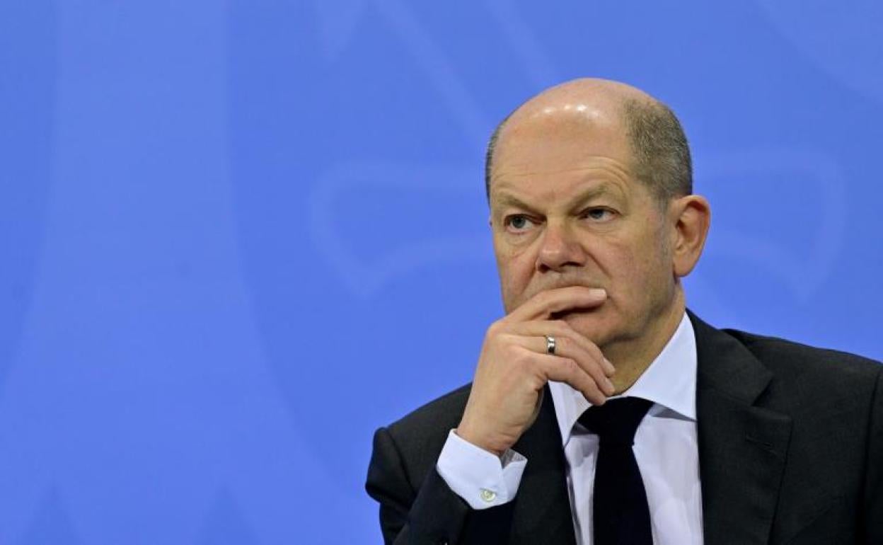 Olaf Scholz, futuro canciller socialdemócrata. 