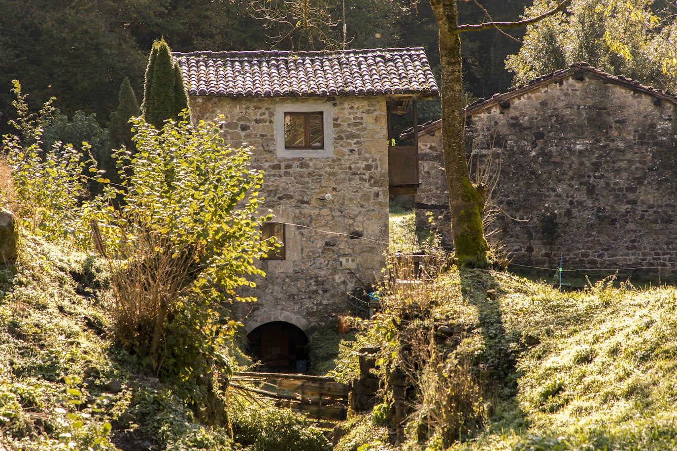 Molino harinero de agua en Vega La Dueña.