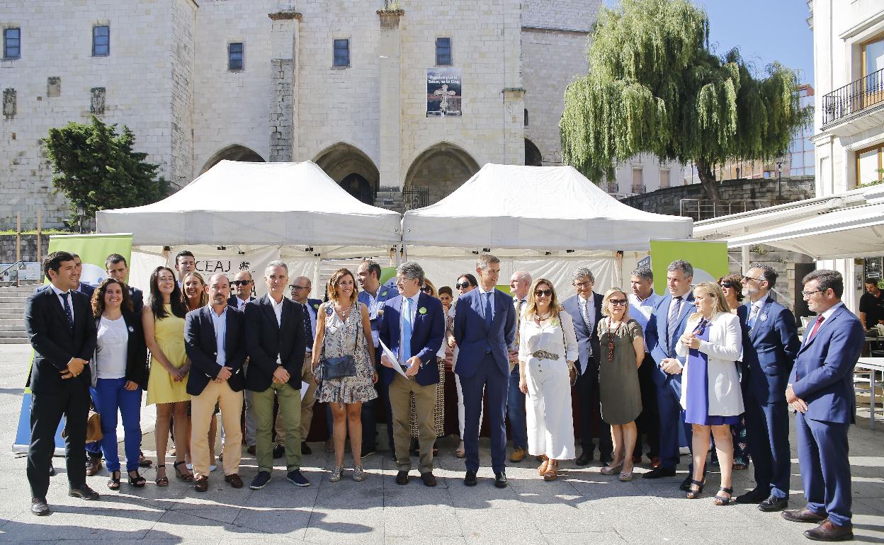 Celebración Día de la Justicia Gratuita, en la Plaza de Las Atarazanas en 2019