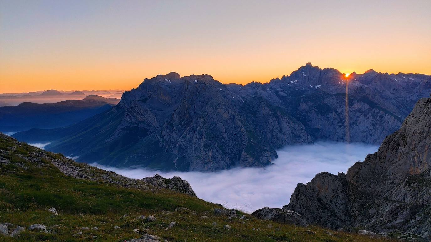 Mar de nubes en Picos de Europa