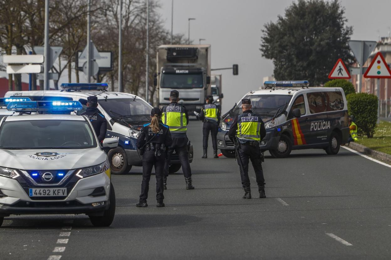 Control de las Fuerzas de Seguridad durante el primer estado de alarma. 